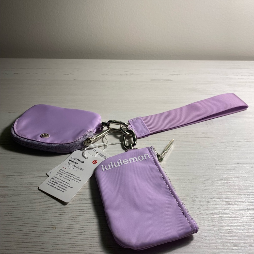lululemon athletica Purple Key & Card Holder Set